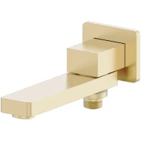 Излив для ванны Wonzon & Woghand WW-88SZ06-BG 166 мм, золотой матовый