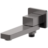 Излив для ванны Wonzon & Woghand WW-88SZ06-BGM 166 мм, темный графит матовый