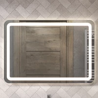 Зеркало Vigo Jess Classic 242 100x70 см, с LED-подсветкой, сенсорным выключателем