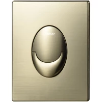 Кнопка смыва Abber AC0125BG для инсталляции, золотой матовый
