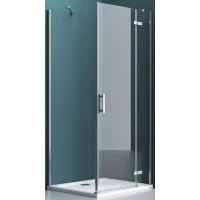 Душевой уголок 80x100 см BelBagno Kraft KRAFT-AH-12-80/100-C-Cr-R прозрачное