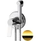 Гигиенический душ Remer Slash SL65WDO со смесителем, золотой - 1
