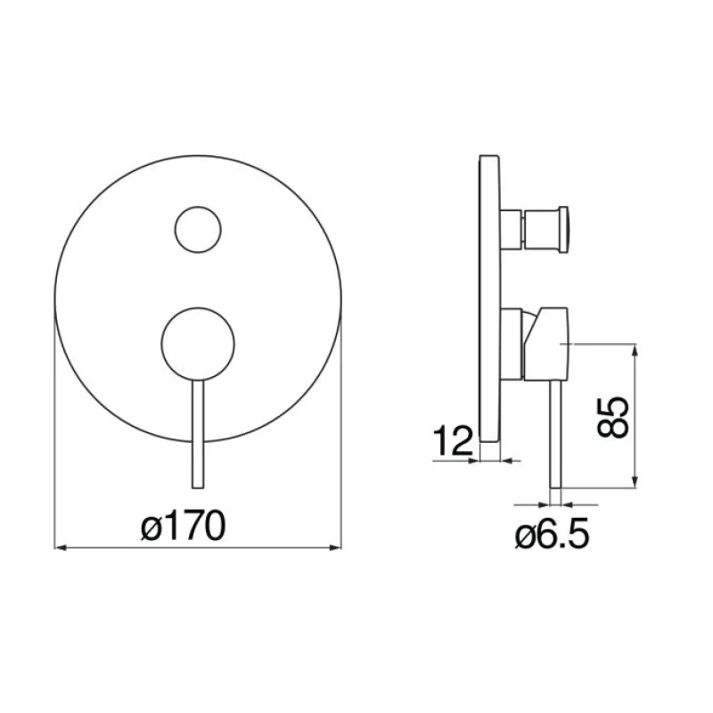 Смеситель для ванны Nobili Velis VE125100/ERCP Смеситель для ванны Nobili Velis VE125100/ERCP