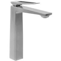 Смеситель для раковины Rea Parker REA-B4812 без донного клапана, никель матовый