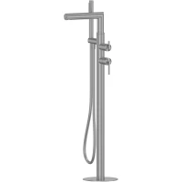 Смеситель напольный для ванны Abber Perfekte 316 AF8A15BGG оружейная сталь матовый