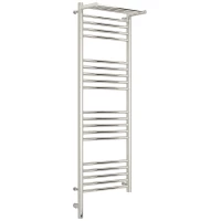 Полотенцесушитель электрический 1200x400 МЭМ левый Сунержа Богема с полкой 3.0 00-5806-1240