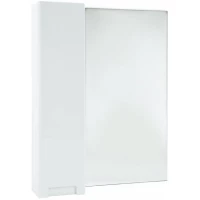 Зеркальный шкаф 88x80 см белый глянец L Bellezza Пегас 4610415002016