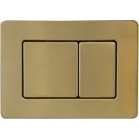 Кнопка смыва Boheme 650-MG для инсталляции, золотой матовый