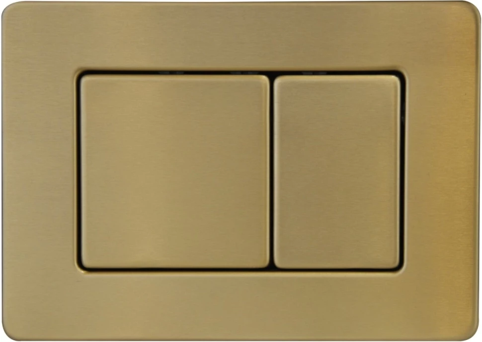 Смывная клавиша Boheme золотой матовый 650-MG