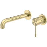 Смеситель для раковины Feramolli Sole S667-20GL встраиваемый, золотой матовый