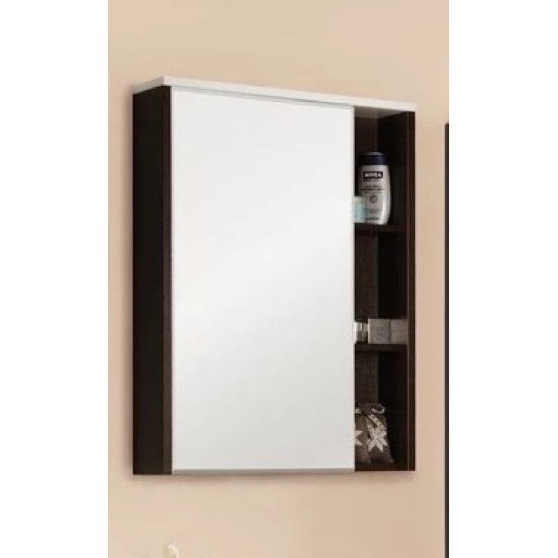 Зеркальный шкаф Крит 60 венге Aquaton 1A163202KT500