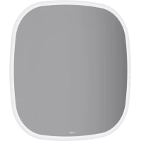 Зеркало Aqwella Aura AUR0208AH 80x80 см, с LED-подсветкой, сенсорным выключателем, диммером, антизапотеванием