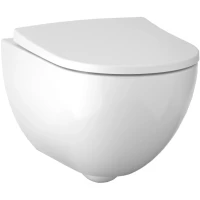 Унитаз подвесной Geberit Acanto 500.600.01.2 безободковый, белый (Нарушена упаковка)