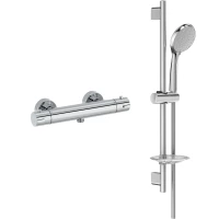 Термостат для душа Jacob Delafon Brive E24334-CP + E99899RU-CP