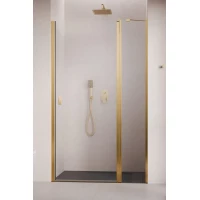 Душевая дверь Radaway Nes Gold DWJ II 80 Right 10036080-09-01R 80 см R, профиль золотой, стекло прозрачное