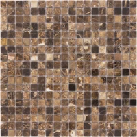 Мозаика Pietrine 4 Emperador Dark POL 15x15x4
