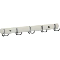 Планка с крючками Savol S-07205B для ванны, хром