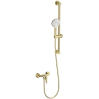 Смеситель для душа Wonzon & Woghand WW-4570-BG с душевым гарнитуром, золотой матовый