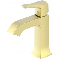 Смеситель для раковины Wonzon & Woghand Flex WW-88018072-BG золотой матовый