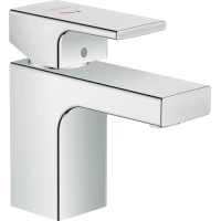 Смеситель для раковины Hansgrohe Vernis Shape 71593000 CoolStart, с донным клапаном, хром