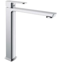 Смеситель для раковины Vincea Next VBF-1N2CH без донного клапана, хром