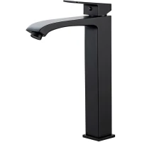 Смеситель для раковины Frap F1076-26 черный матовый