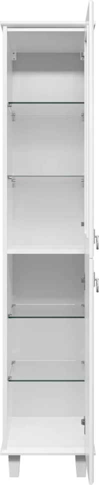 Пенал Misty Версаль П-Вер05035-011ВСП напольный R, белый матовый - фото 3