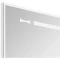 Зеркальный шкаф 100x86,8 см белый глянец R Акватон Диор 1A167902DR01R - 2