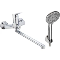 Смеситель для ванны Esko Rabat RA 31 универсальный, с душевым гарнитуром, хром