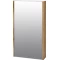 Зеркальный шкаф Misty Ива П-Ива04045-01Л 45x80 см L, каштан - 2
