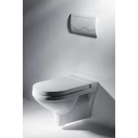 Унитаз подвесной Bravat New Moon C2166W-ENG с сиденьем микролифт, белый