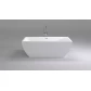 Акриловая ванна Black & White Swan 108SB00 170x80 см, отдельностоящая, белый