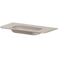 Раковина Armadi Art Voi Stonefinish Cashmere 786-100-SF-C без отв. 102x51 см, накладная, кашемировый камень матовый