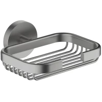 Мыльница Aquatek Бетта AQ4633BGM настенная, оружейная сталь матовый