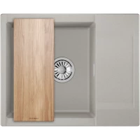 Кухонная мойка Granula 6202, БАЗАЛЬТ 62x50 см, базальт