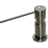 Дозатор для жидкого мыла Lemark Expert LM8203GMN 300 мл, встраиваемый, для кухни, графит матовый