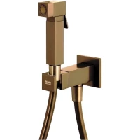 Гигиенический душ Remer Qubika Q64VO со смесителем, бронза