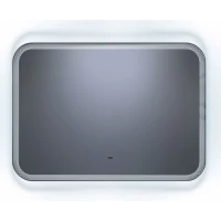 Зеркало Art&Max Messina AM-Mes-800-600-DS-F 80x60 см, с LED-подсветкой, сенсорным выключателем, диммером