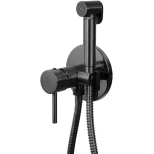 Изображение товара гигиенический душ remer x style x65wcfp со смесителем, черный хром матовый