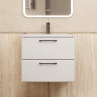 Тумба под раковину Uperwood Foster New TFosterNEW60w 60,8 см, подвесная, белый матовый