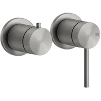 Смеситель для ванны Gessi Gessi316 54077#239 встраиваемый, нержавеющая сталь