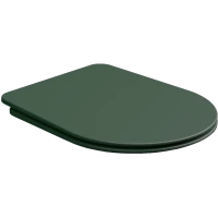 Сиденье для унитаза GSG Hit HICOPRSLTICR036 с микролифтом, изумрудный матовый