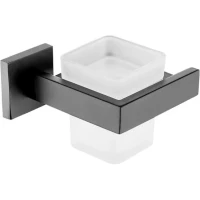 Стакан для зубных щеток Feramolli Maggiore GM102 настенный, графит матовый