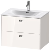 Тумба белый глянец 72 см Duravit Brioso BR431101022
