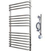 Полотенцесушитель электрический Point Нептун Премиум П15 PN09150SE 1000x532, ТЭН левый/правый, хром