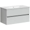 Комплект мебели белый глянец 91 см Sancos Urban UR90W + CN7002 + Z900 - 5