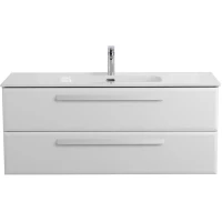 Тумба под раковину Cezares Eco ECO-CER-N-1200-2C-SO-BL 120 см, подвесная, Bianco Lucido