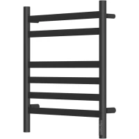 Полотенцесушитель электрический APEXTERMO Sfera SF00165BM 600x532, диммер правый, черный матовый