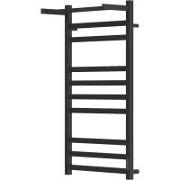 Полотенцесушитель электрический APEXTERMO Terra TR01104BM 1000x430, диммер правый, черный матовый