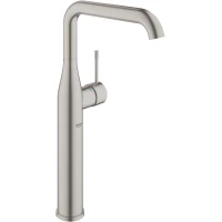 Смеситель для раковины Grohe Essence New 32901DC1 без донного клапана, суперсталь